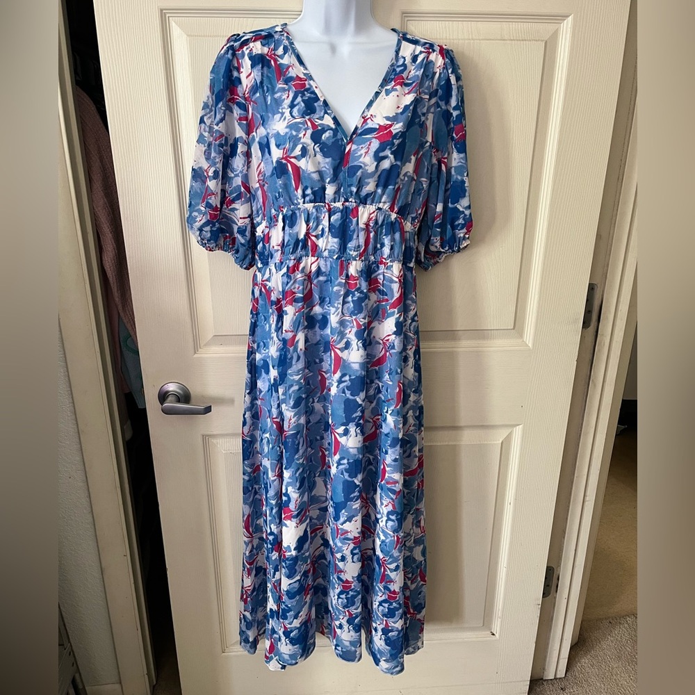 Stylish Maxi UEAL Printed Dress L
